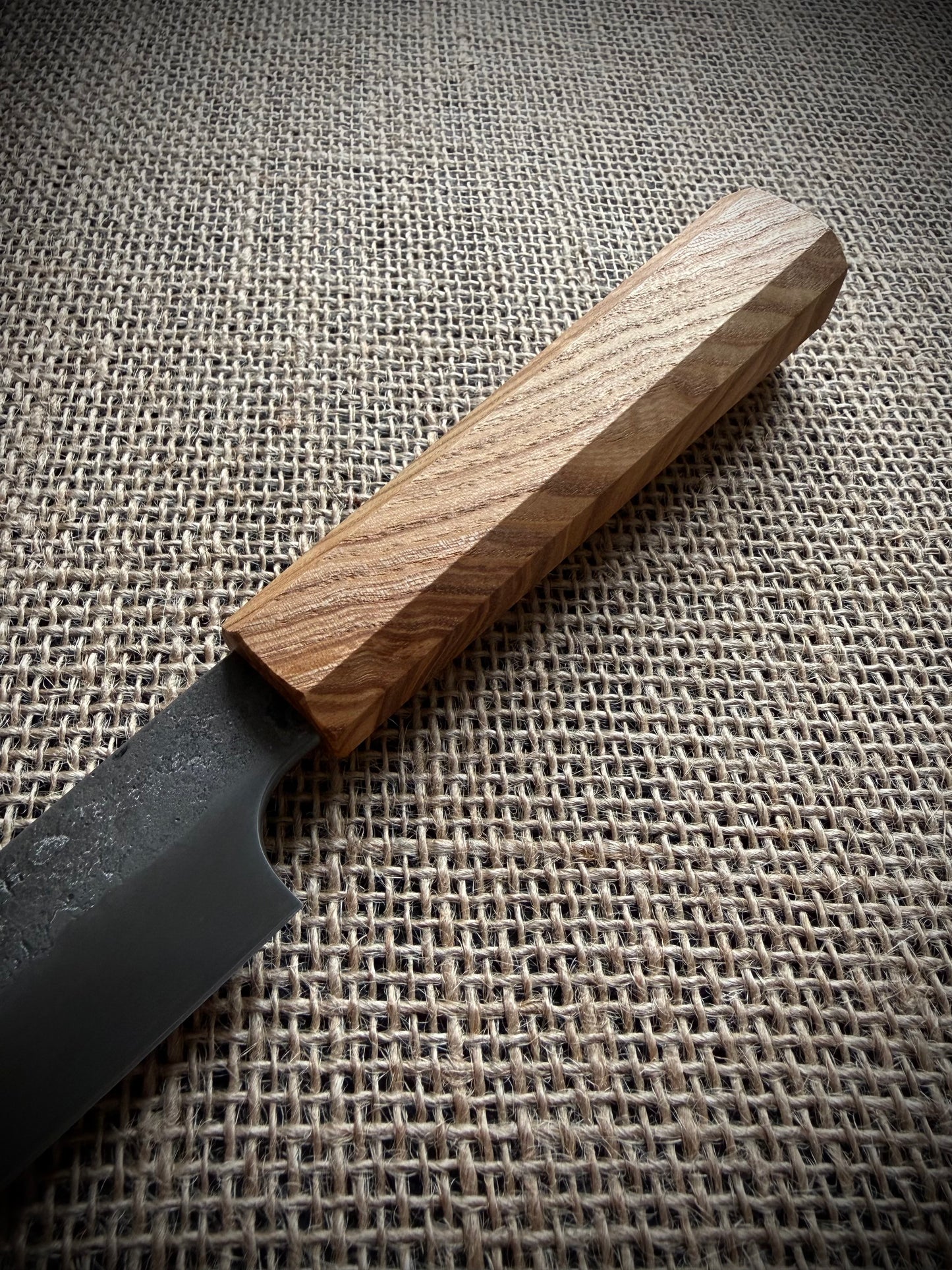 Petty knife | Carbon steel | Ash handle
