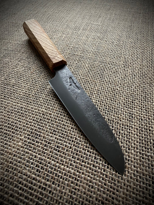 Petty knife | Carbon steel | Ash handle