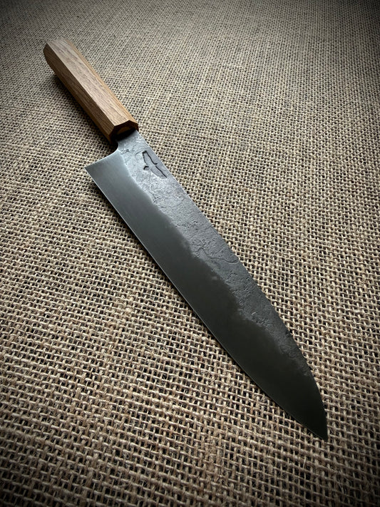Gyuto | Carbon steel | Oak handle
