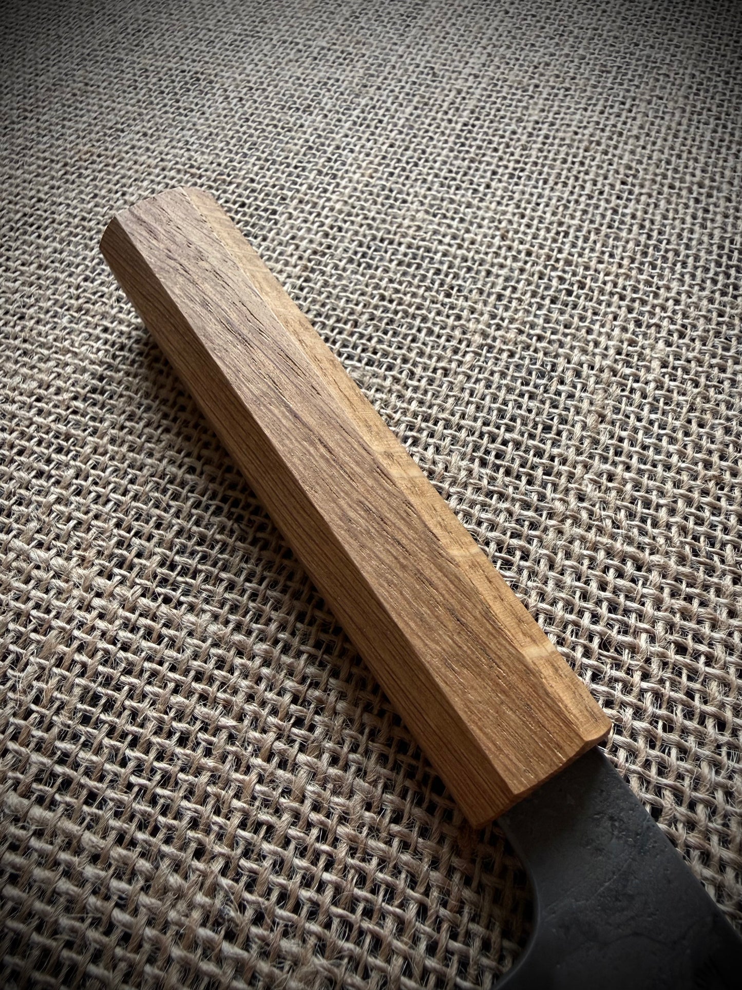 Nakiri | Carbon steel | Oak handle