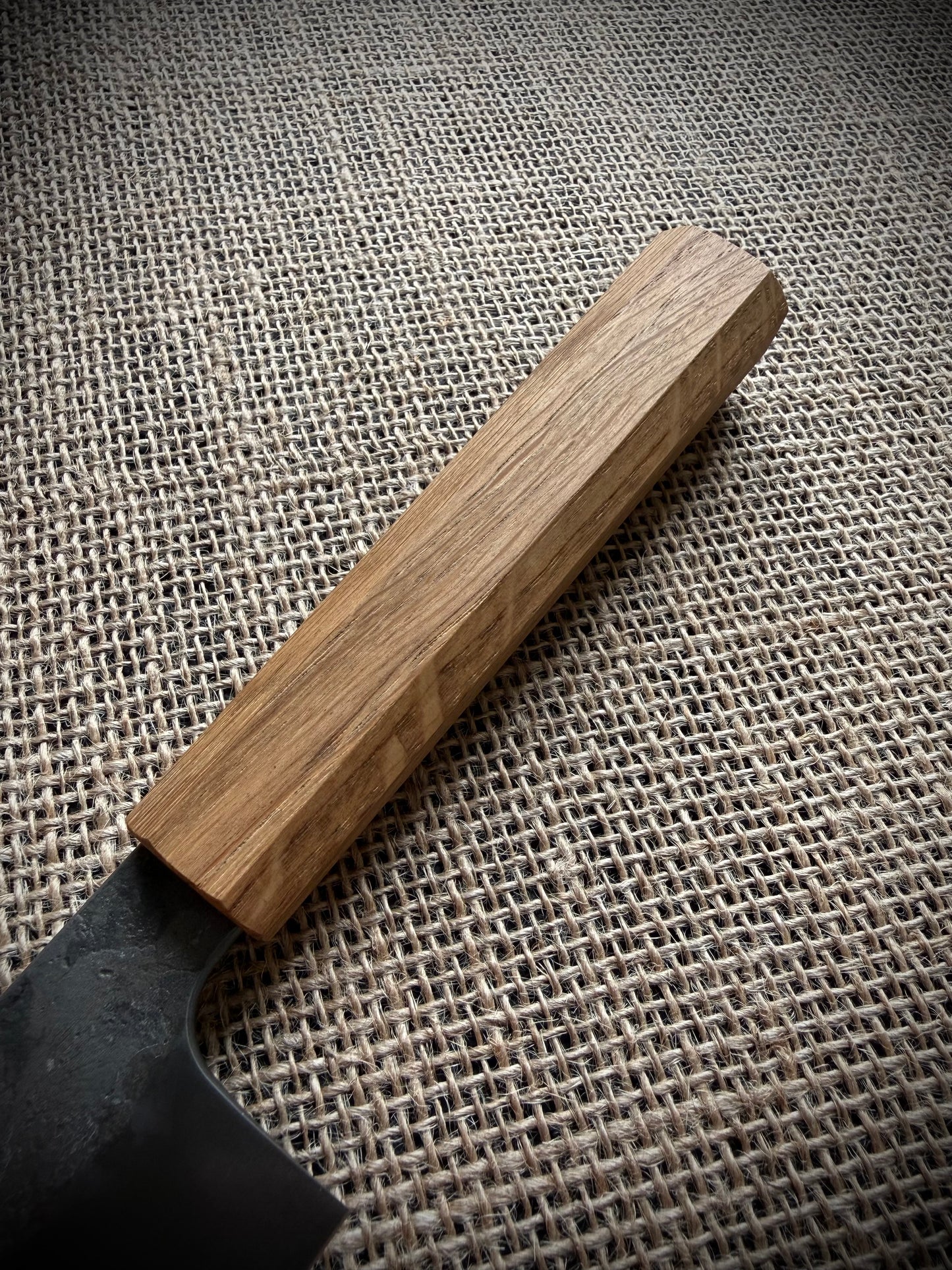 Nakiri | Carbon steel | Oak handle